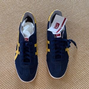 BNIB Onitsuka Tiger Tokuten Navy/Yellow sz 10